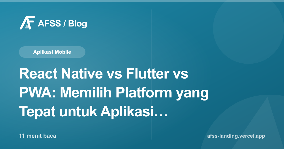 Ilustrasi artikel: Cara Memilih Tech Stack yang Tepat untuk Aplikasi Web Bisnis Anda