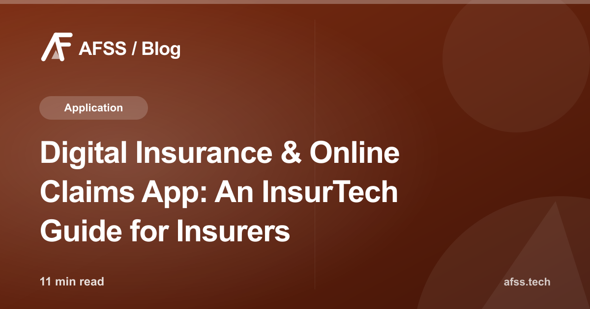 Digital Insurance & Online Claims App: An InsurTech Guide for Insurers