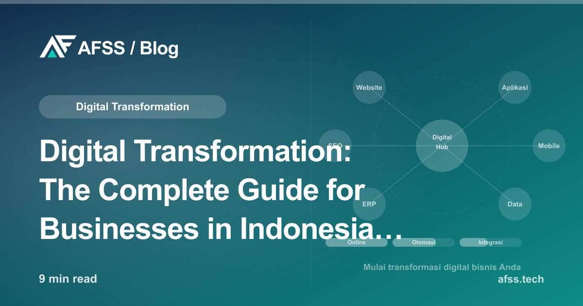 Digital Transformation: The Complete Guide for Businesses in Indonesia 2026
