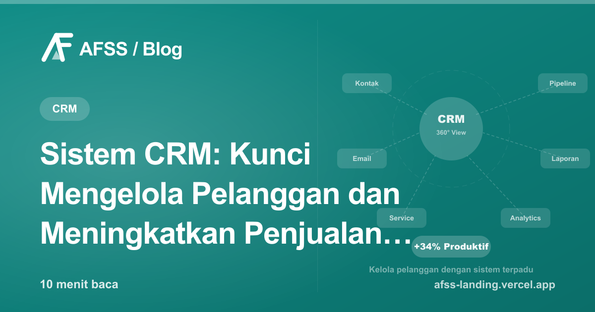 Ilustrasi artikel: Sistem CRM: Kunci Mengelola Pelanggan dan Meningkatkan Penjualan Bisnis Anda