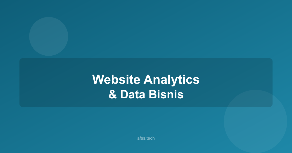 Ilustrasi artikel: Website Analytics: Cara Membaca Data untuk Mengembangkan Bisnis