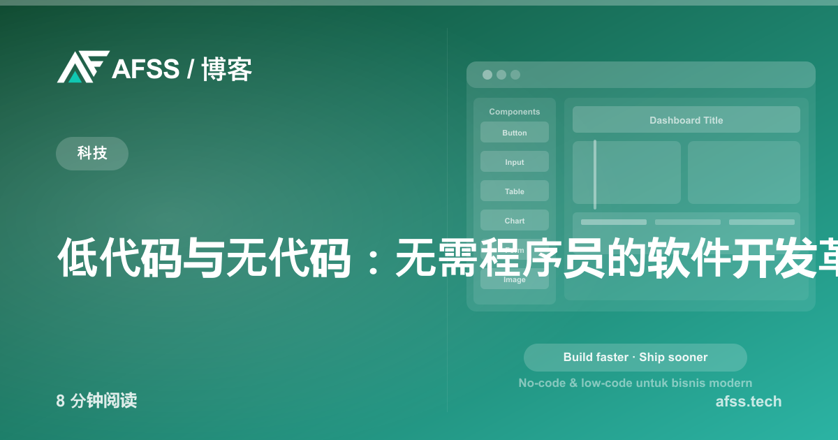 低代码与无代码:无需程序员的软件开发革命